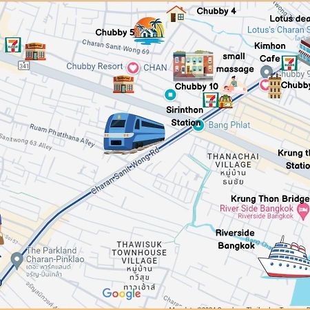 Chubby 9 Single Room Bangkok Exterior foto